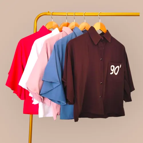 90’s Baby Oversized Bell Sleeve Shirt – Born to Stand Out